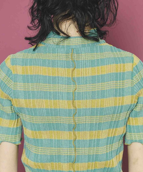 INella（イネラ）の「マルチチェックニットトップス（）」 - WEAR