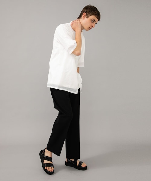 markaware（マーカウェア）の「FLAT FRONT TROUSERS（）」 - WEAR