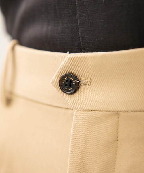 markaware（マーカウェア）の「FLAT FRONT TROUSERS（）」 - WEAR