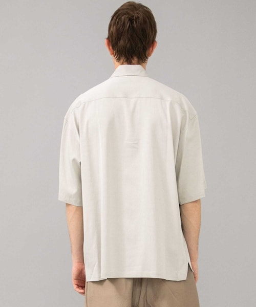 08sircus（ゼロエイトサーカス）の「Vis/Li Stretch over shirt（その他・メンズ・BLACK/BEIGE・4/5/6）」の6枚目の写真