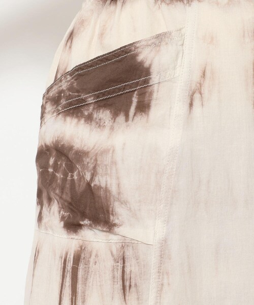 AVIREX（アヴィレックス）の「タイダイ イレギュラースカート/TIE-DYED IRREGULAR SKIRT（スカート・OFF/WHITE/BLACK・S, M）」の7枚目の写真