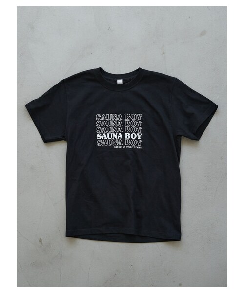 GARAGE OF GOOD CLOTHING（ガレージオブグッドクロージング）の「【Special Price】SAUNABOY ロゴT（トップス・ホワイト/ブラック/ライムグリーン・M/XL）」の10枚目の写真