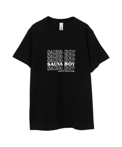 GARAGE OF GOOD CLOTHING（ガレージオブグッドクロージング）の「【Special Price】SAUNABOY ロゴT（トップス・ホワイト/ブラック/ライムグリーン・M/XL）」の7枚目の写真