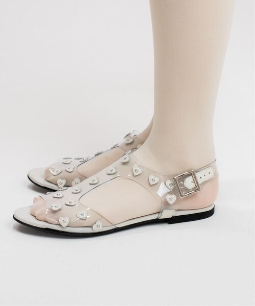 Charles Chaton（シャルルシャトン）の「F-TROUPE Classic heart sandal（その他・ホワイト/23/23.5/24/24.5）」の3枚目の写真