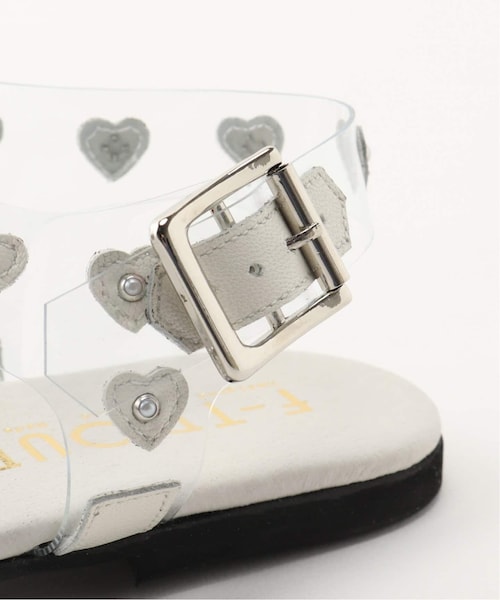 Charles Chaton（シャルルシャトン）の「F-TROUPE Classic heart sandal（その他・ホワイト/23/23.5/24/24.5）」の11枚目の写真