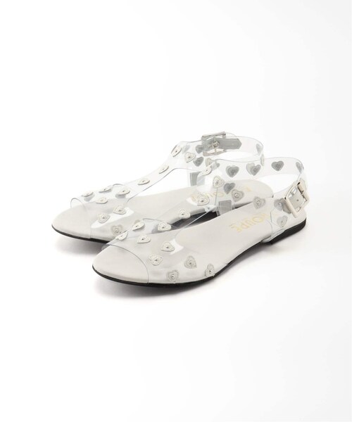 Charles Chaton（シャルルシャトン）の「F-TROUPE Classic heart sandal（その他・ホワイト/23/23.5/24/24.5）」の4枚目の写真