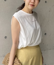 CAPRICIEUX LE'MAGE | フロントロゴTシャツ(Tシャツ/カットソー)