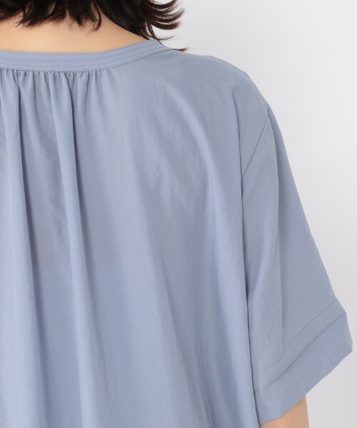 studio CLIP（スタディオクリップ）の「2WAY機能素材ワンピース（ワンピース/ドレス・オフホワイト/グリーン/ライトブルー/ネイビー）」の15枚目の写真