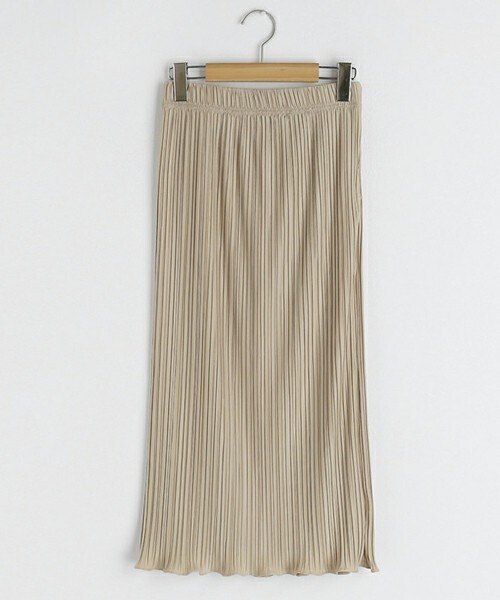 DHOLIC STYLE（ディーホリックスタイル）の「プリーツウェーブスカート・全6色・t67797（スカート・レディース・ブラック/パープル/オレンジ/ベージュ/イエロー/ホワイト・ONESIZE）」の3枚目の写真