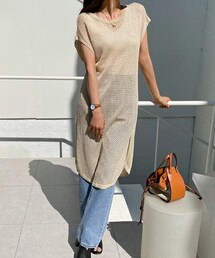 DHOLIC | ネットロングニット・全3色・b57224(ニット/セーター)