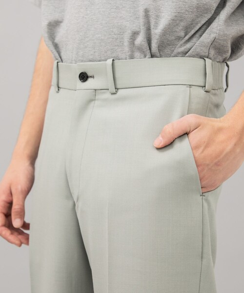 markaware（マーカウェア）の「STUDIOUS別注 STRAIGHT FIT TROUSERS（その他・メンズ・GREY/BEIGE/BLUE・1/2）」の6枚目の写真