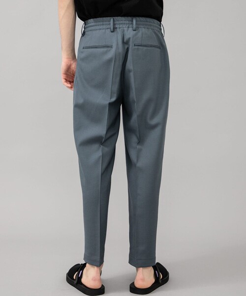 markaware（マーカウェア）の「STUDIOUS別注 TAPERED FIT EASY TROUSERS（その他・メンズ・GREY/BEIGE/BLUE・1/2）」の5枚目の写真