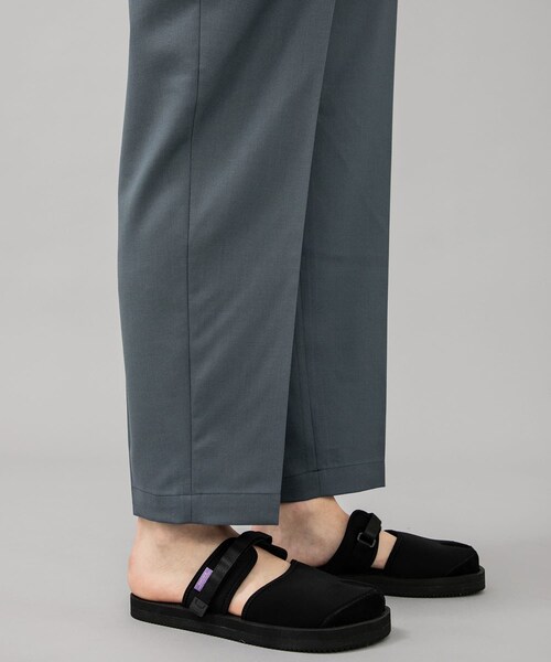 markaware（マーカウェア）の「STUDIOUS別注 TAPERED FIT EASY TROUSERS（その他・メンズ・GREY/BEIGE/BLUE・1/2）」の9枚目の写真