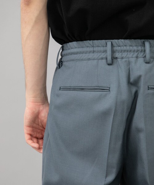 markaware（マーカウェア）の「STUDIOUS別注 TAPERED FIT EASY TROUSERS（その他・メンズ・GREY/BEIGE/BLUE・1/2）」の8枚目の写真