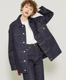 beautiful people（ビューティフルピープル）の「【1000円クーポン対象】セルヴィッジデニムビッグブルゾン（その他・レディース）」