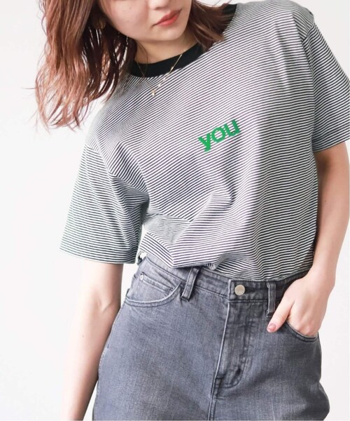 SLOBE IENA（スローブイエナ）の「《追加2》you5/S TEE◆（その他・ブラック A/フリー）」の19枚目の写真