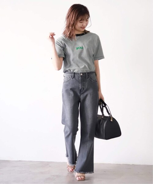 SLOBE IENA（スローブイエナ）の「《追加2》you5/S TEE◆（その他・ブラック A/フリー）」の16枚目の写真
