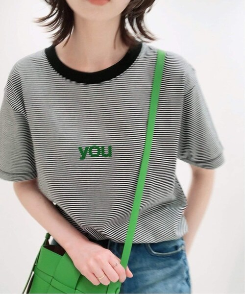 SLOBE IENA（スローブイエナ）の「《追加2》you5/S TEE◆（その他・ブラック A/フリー）」の20枚目の写真