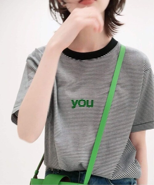 SLOBE IENA（スローブイエナ）の「《追加2》you5/S TEE◆（その他・ブラック A/フリー）」の22枚目の写真