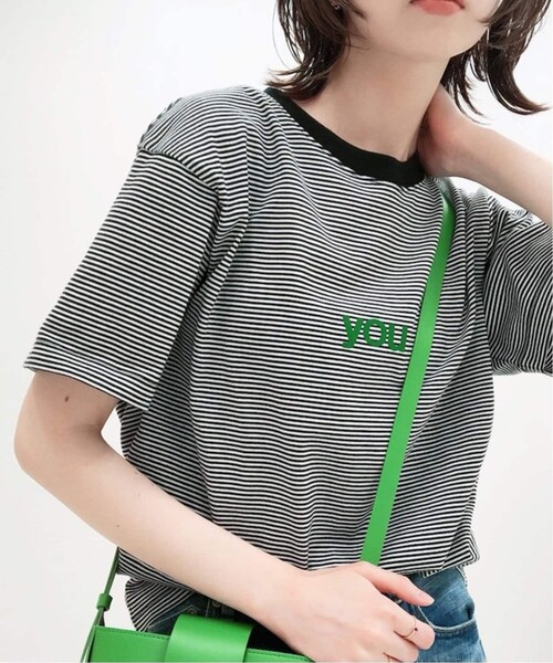 SLOBE IENA（スローブイエナ）の「《追加2》you5/S TEE◆（その他・ブラック A/フリー）」の21枚目の写真