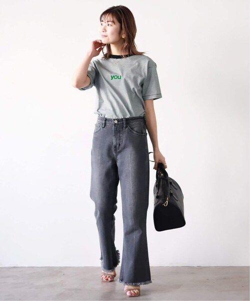 SLOBE IENA（スローブイエナ）の「《追加2》you5/S TEE◆（その他・ブラック A/フリー）」の15枚目の写真