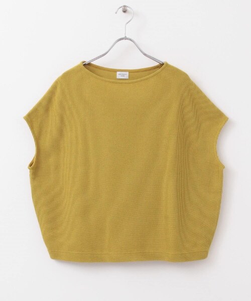 URBAN RESEARCH DOORS（アーバンリサーチドアーズ）の「棉麻船型領套衫（トップス・レディース・燕麥色/黃卡其綠/炭灰色・one）」の3枚目の写真