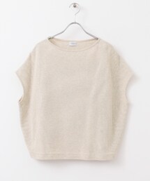 URBAN RESEARCH DOORS | 棉麻船型領套衫(トップス)