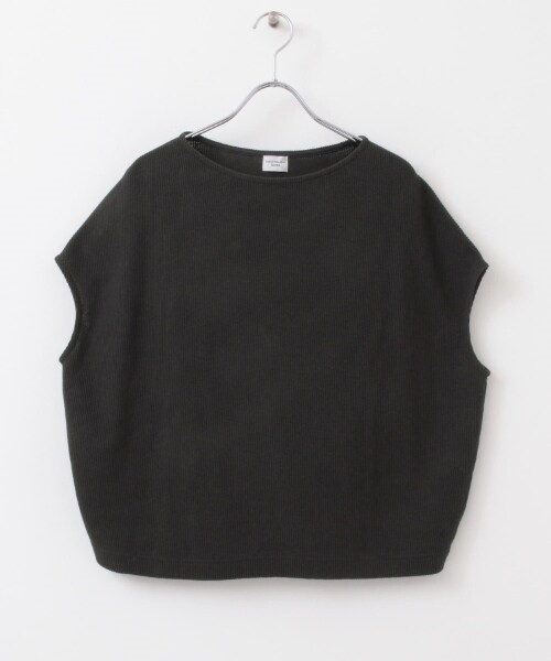 URBAN RESEARCH DOORS（アーバンリサーチドアーズ）の「棉麻船型領套衫（トップス・レディース・燕麥色/黃卡其綠/炭灰色・one）」の2枚目の写真