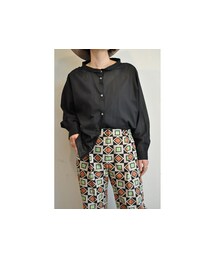 Thomas magpie | オープンカラーブラウス(シャツ/ブラウス)