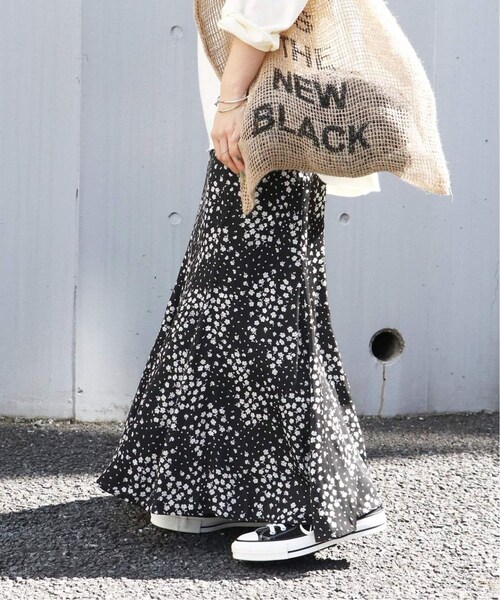 JOURNAL STANDARD relume(ジャーナルスタンダード レリューム)の「《追加予約》リバーシブルマーメイドイージースカート◆(スカート・ブラック/(001)/フリー/在庫あり)」の6枚目の写真