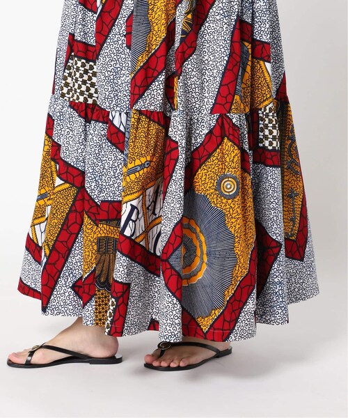 CITYSHOP(シティーショップ)の「《予約》AFRICAN BATIC-DRESS 2:ワンピース(その他・グレーA/フリー)」の13枚目の写真