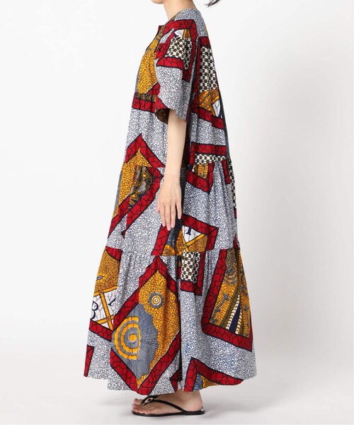 CITYSHOP(シティーショップ)の「《予約》AFRICAN BATIC-DRESS 2:ワンピース(その他・グレーA/フリー)」の7枚目の写真