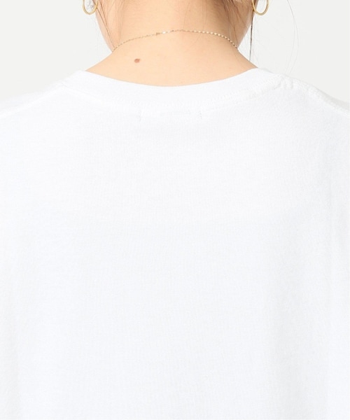 JOURNAL STANDARD（ジャーナルスタンダード）の「《追加予約》ラウンドヘムロゴTシャツ◆3（その他・ホワイト/フリー）」の11枚目の写真