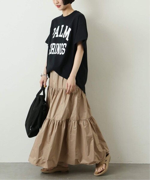 JOURNAL STANDARD（ジャーナルスタンダード）の「《追加予約》ラウンドヘムロゴTシャツ◆3（その他・ホワイト/フリー）」の3枚目の写真