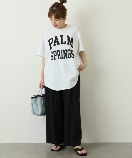 JOURNAL STANDARD（ジャーナルスタンダード）の「《追加予約》ラウンドヘムロゴTシャツ◆3（その他・ホワイト/フリー）」の5枚目の写真