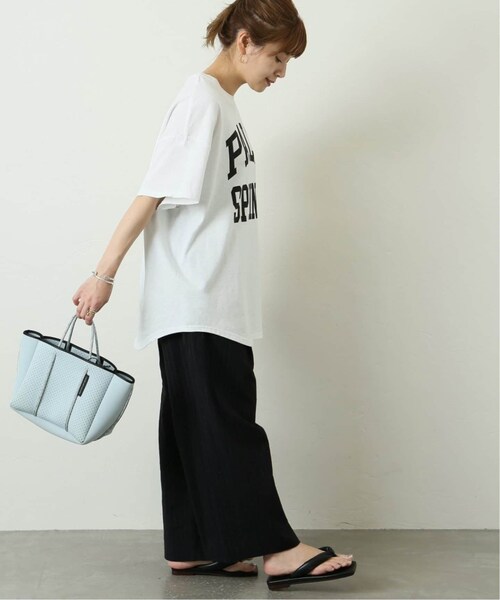 JOURNAL STANDARD（ジャーナルスタンダード）の「《追加予約》ラウンドヘムロゴTシャツ◆3（その他・ホワイト/フリー）」の6枚目の写真