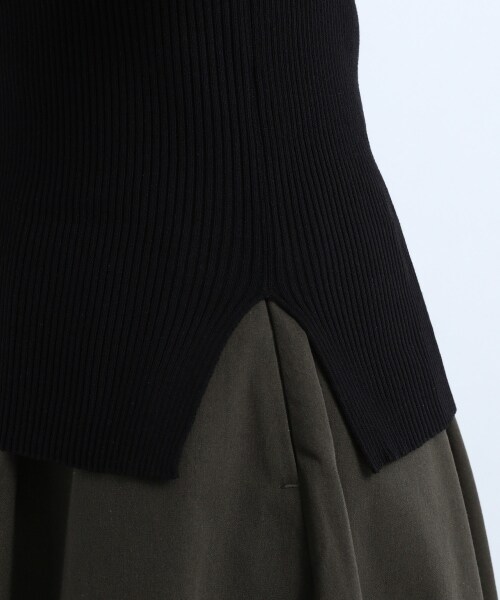 JEANASIS（ジーナシス）の「12G Rib Tank Top（トップス・ブラック()/ベージュ()/パープル()）」の15枚目の写真