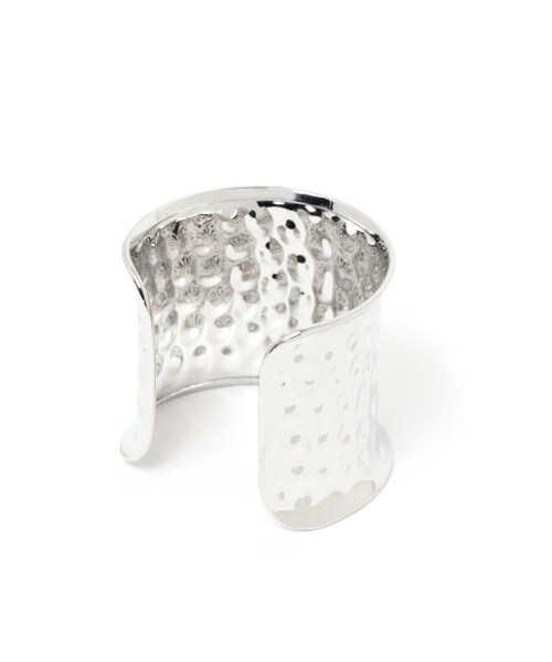 LAKOLE（ラコレ）の「BIGたたきメタルバングル（アクセサリー・シルバー()/ゴールド()）」の3枚目の写真