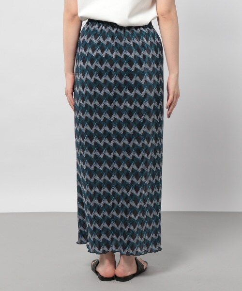 PAGEBOY（ページボーイ）の「モードジオメトリックスカート（スカート・モーブ/ターコイズ）」の8枚目の写真