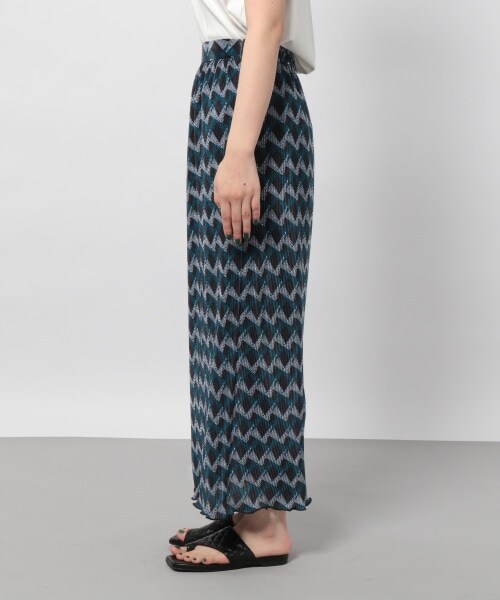 PAGEBOY（ページボーイ）の「モードジオメトリックスカート（スカート・モーブ/ターコイズ）」の7枚目の写真