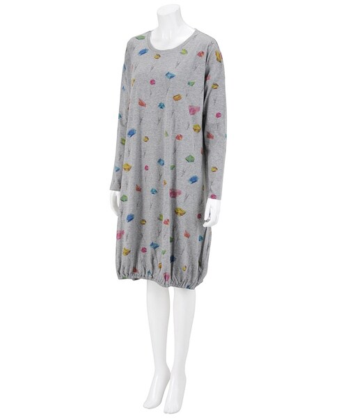 Ne-net（ネネット）の「ホーセキパラシュート / ワンピース（ワンピース/ドレス・レディース・off white/light blue/gray・02）」の7枚目の写真