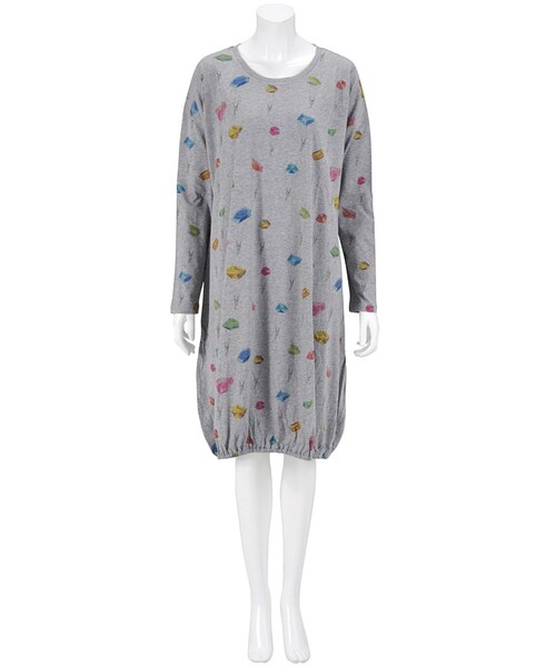 Ne-net（ネネット）の「ホーセキパラシュート / ワンピース（ワンピース/ドレス・レディース・off white/light blue/gray・02）」の2枚目の写真