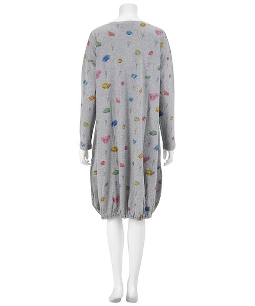 Ne-net（ネネット）の「ホーセキパラシュート / ワンピース（ワンピース/ドレス・レディース・off white/light blue/gray・02）」の4枚目の写真