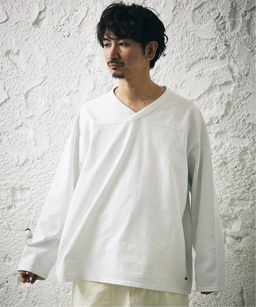 JOURNAL STANDARD relume(ジャーナルスタンダード レリューム)の「【PALMER for relume】SLOUCHY FOOTBALL Tシャツ(その他・ブラック/M/L)」の21枚目の写真