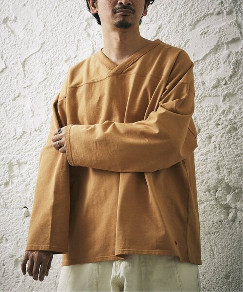 JOURNAL STANDARD relume(ジャーナルスタンダード レリューム)の「【PALMER for relume】SLOUCHY FOOTBALL Tシャツ(その他・ブラック/M/L)」の16枚目の写真
