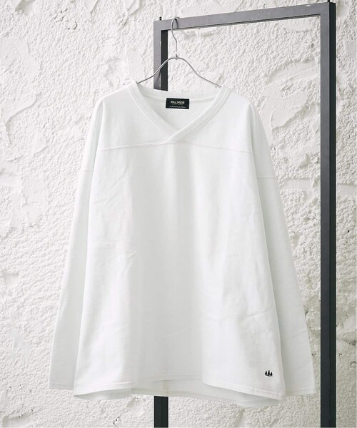 JOURNAL STANDARD relume(ジャーナルスタンダード レリューム)の「【PALMER for relume】SLOUCHY FOOTBALL Tシャツ(その他・ブラック/M/L)」の5枚目の写真