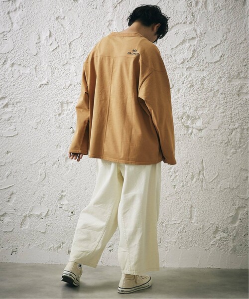 JOURNAL STANDARD relume(ジャーナルスタンダード レリューム)の「【PALMER for relume】SLOUCHY FOOTBALL Tシャツ(その他・ブラック/M/L)」の9枚目の写真