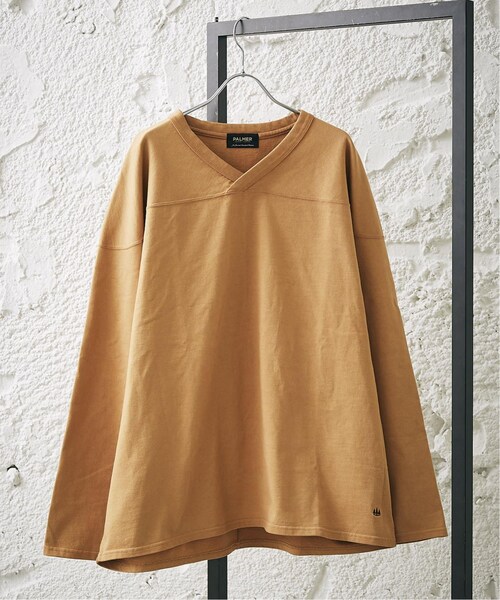 JOURNAL STANDARD relume(ジャーナルスタンダード レリューム)の「【PALMER for relume】SLOUCHY FOOTBALL Tシャツ(その他・ブラック/M/L)」の3枚目の写真