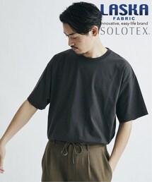 JOURNAL STANDARD（ジャーナルスタンダード）の「《予約》【WEB限定】【LASKA × SOLOTEX】PLATE クルーネック Tシャツ（その他）」