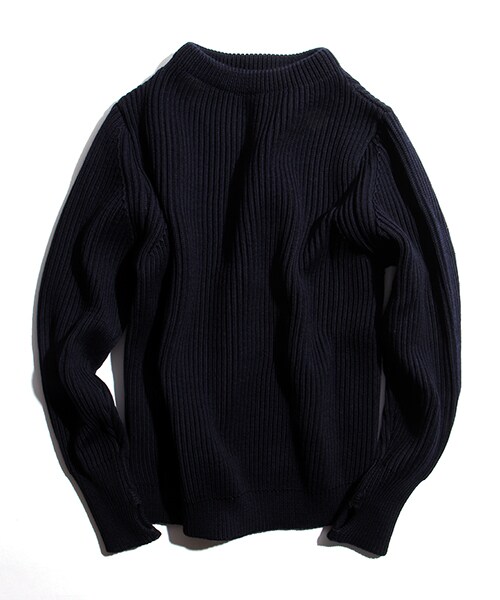 Andersen-Andersen(アンデルセンアンデルセン)の「SAILOR SWEATER (CREW NECK)(その他・メンズ・オフホワイト/ネイビー・XS/S)」の5枚目の写真